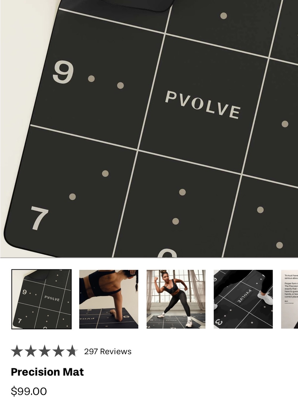 Pvolve Precision Mat